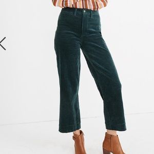 *Unworn* Madewell Slim Emmett Wide-Leg Crop Pants